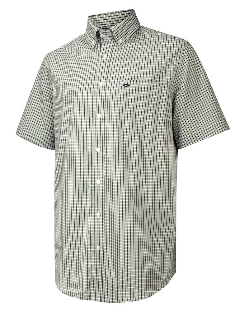 Image for Perth Short Sleeve Checked Shirt