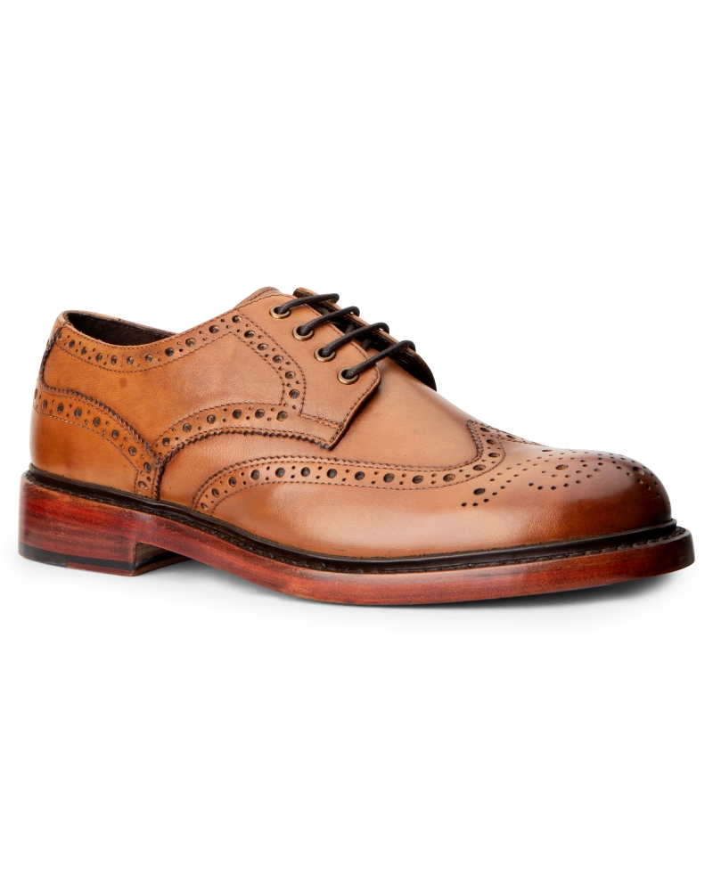 Image for Muirfield Brogue Shoe (Rubber Sole)