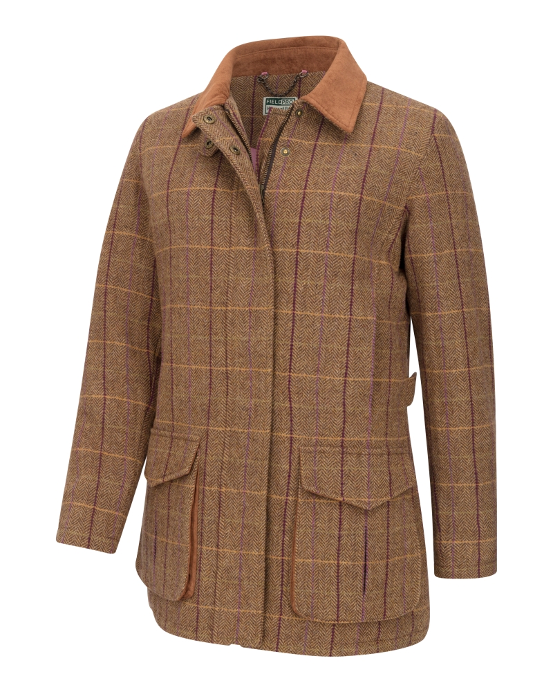 Image for Eden Technical Tweed Field Coat