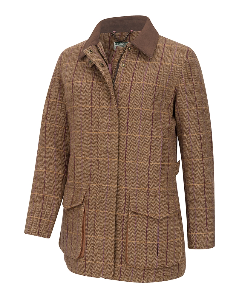 Image for Eden Technical Tweed Field Coat