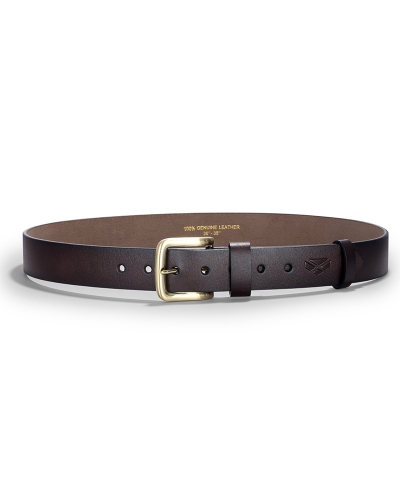 Luxury Leather Belts (Chocolate Brown)