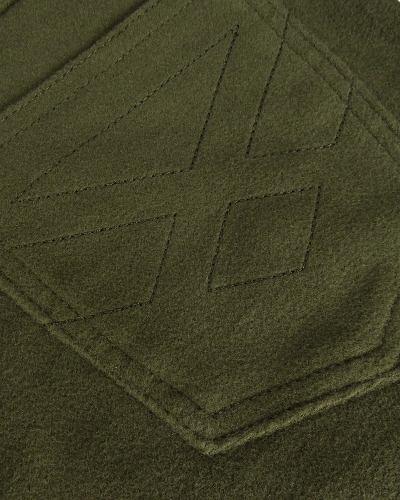 Ladies Straight Leg Moleskin Jeans (Dark Olive)