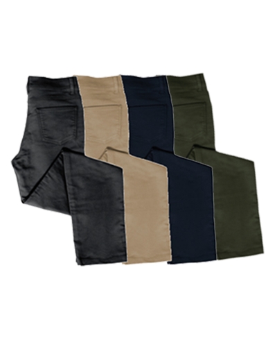 Ladies Straight Leg Moleskin Jeans (3 Colours)