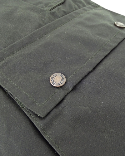 Waxed Waistcoat (Olive)