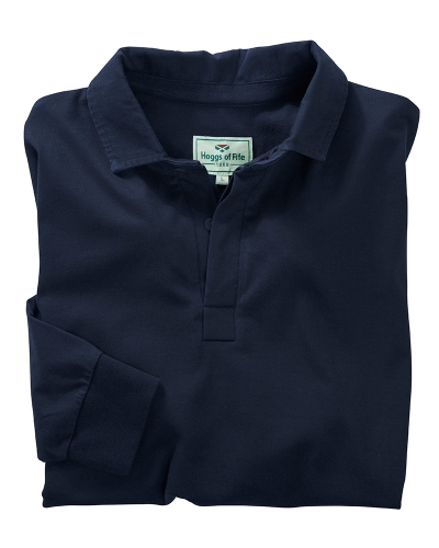 Long-sleeve Rugby Shirt (Navy)