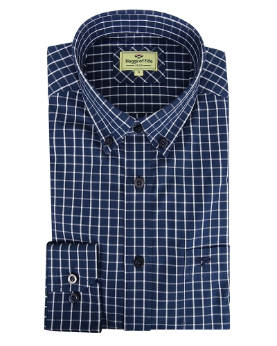 Comrie Checked Shirt (Navy Check)