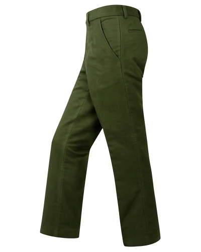 Monarch Moleskin Trousers (Dark Olive)