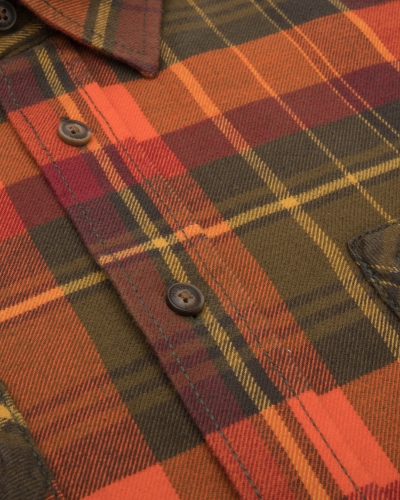 Autumn Luxury Hunting Shirt (Green/Orange)
