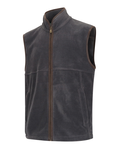 Stenton Technical Fleece Gilet (Charcoal)