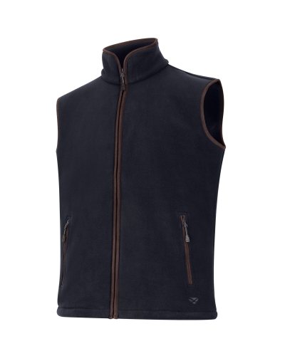 Woodhall Fleece Gilet (Black)