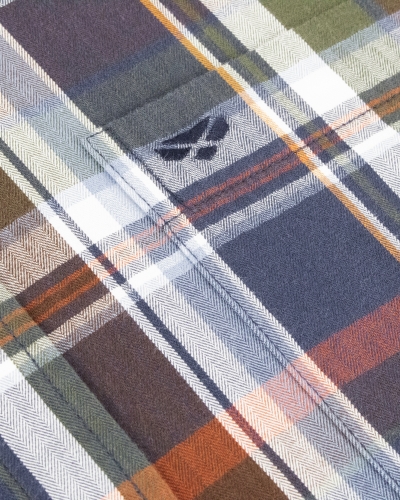 LUTHRIE LS PLAID SHIRT (Navy Check)