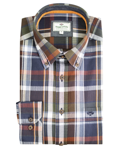 LUTHRIE LS PLAID SHIRT (Navy Check)