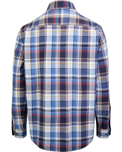 LUTHRIE LS PLAID SHIRT (Blue/White)
