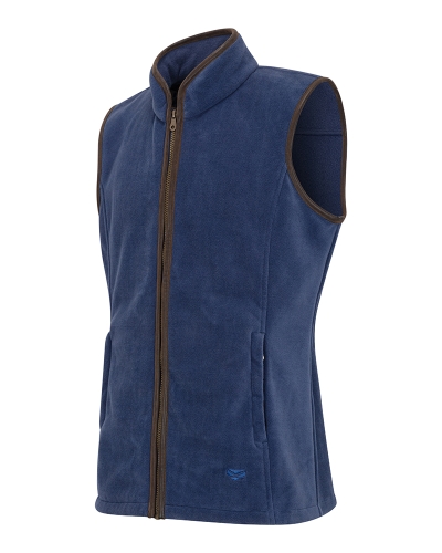STENTON LADIES FLEECE GILET(Nordic Blue)