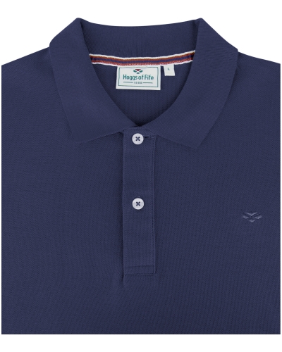 Largs Cotton Polo Shirt (Navy)