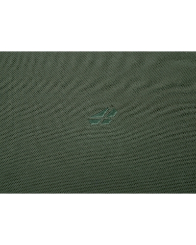 Largs Cotton Polo Shirt (Bottle Green)