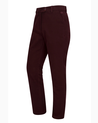 Carrick Technical Stretch Moleskin Trouser (Malbec)