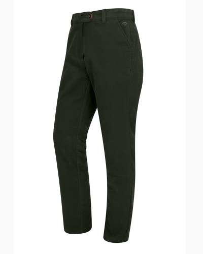 Carrick Technical Stretch Moleskin Trouser (Olive)