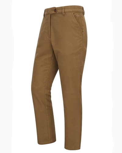 Carrick Technical Stretch Moleskin Trouser (Dried Moss)