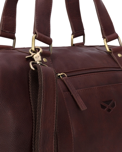 Monarch Leather Carryon Holdall