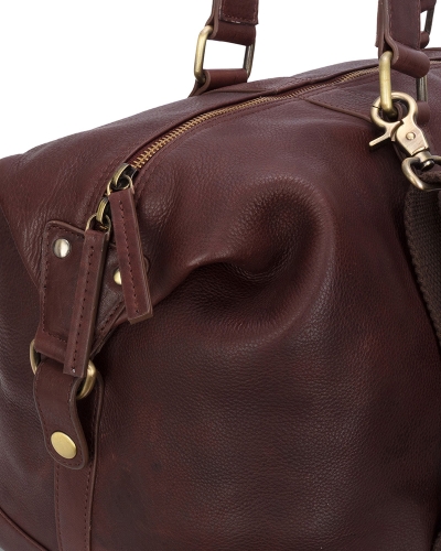Monarch Leather Carryon Holdall