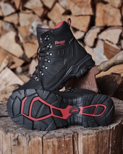 Poseidon S3 Safety Lace-Up Boot (Black Nubuck)