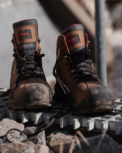 Poseidon S3 Safety Lace-Up Boot (Tan Nubuck)