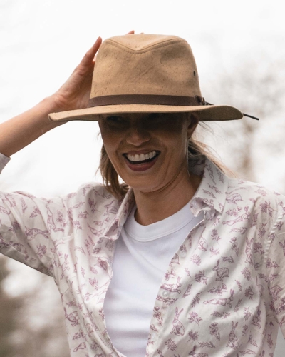 Panmure Canvas Foldable Hat ( Desert Sand)