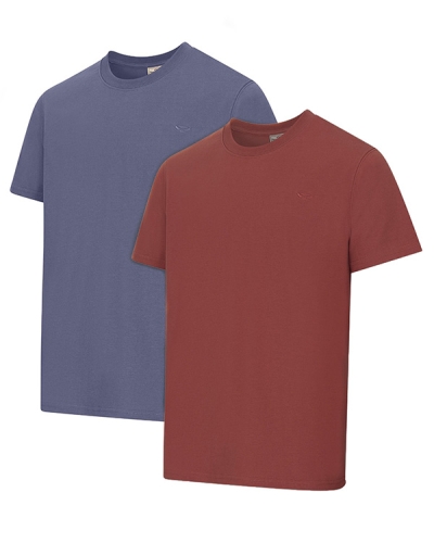 Sandwood 2pk T-Shirts (Slate Blue/Terracotta)