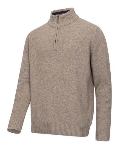 Lothian II 1/4 Zip Pullover (Oatmeal)