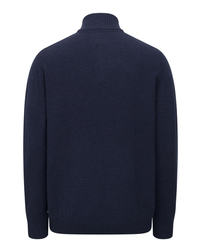 Lothian II 1/4 Zip Pullover (Navy Marl)