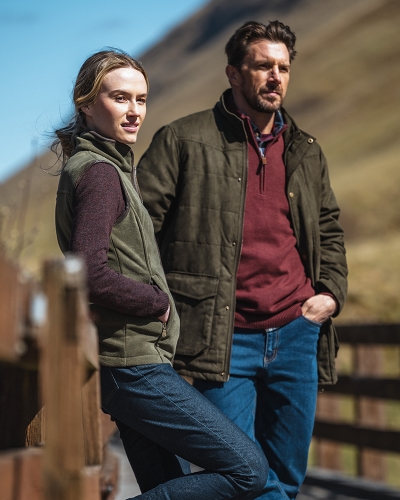 Falkirk 1/4 Zip Pullover (Berry Red)