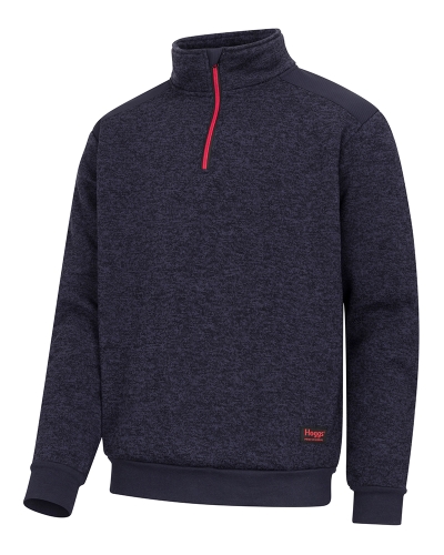Green King II 1/4 Zip Knit (Navy)