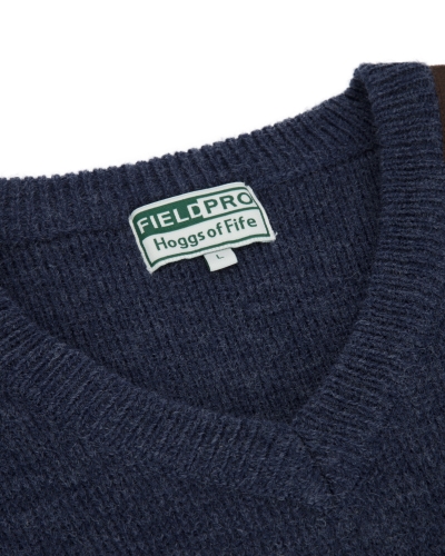 Melrose II V-Neck Pullover (Storm Blue)