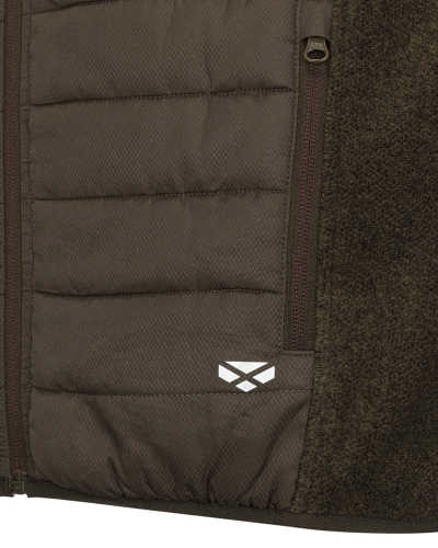 Melville Hybrid Gilet (Dark Forest Marl)