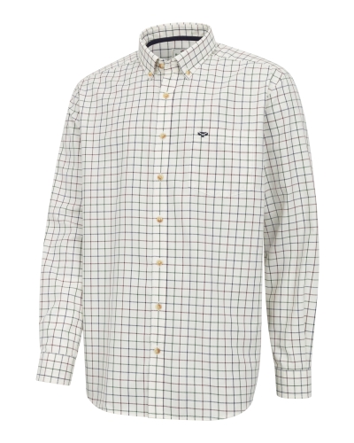 Fenwick Tattersall Shirt (Navy/Green/Wine)