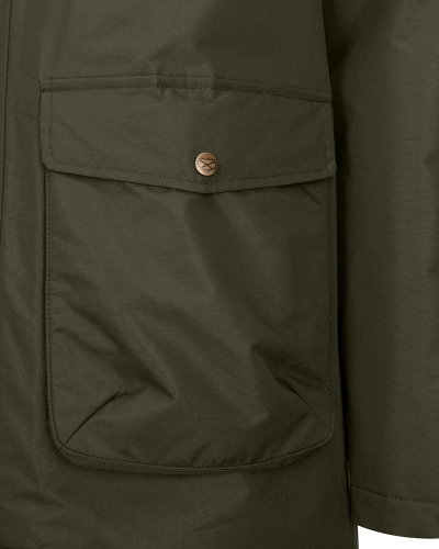 Walker Mens Long Coat (Fern Green)