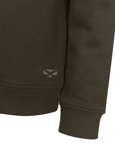 Galloway 1888 Plain 1/4 Zip Sweatshirt (Forest)