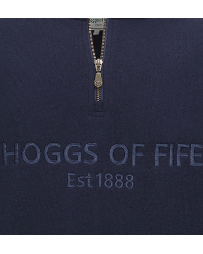 Galloway 1888 Plain 1/4 Zip Sweatshirt (Navy)