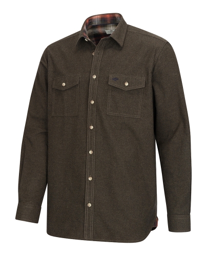 Moy Moleskin Shirt (Loden Marl)