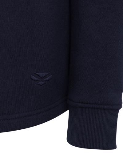 Dumfries 1888 Junior 1/4 Zip Sweatshirt (Berry/White)