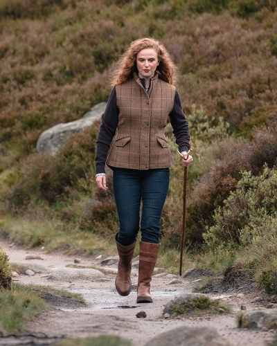 Eden Technical Tweed Gilet