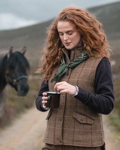 Eden Technical Tweed Gilet