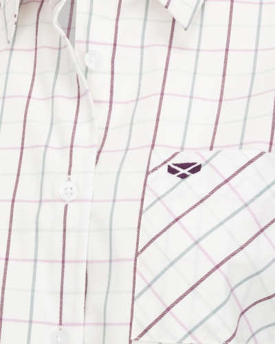 Aberlady Ladies Tattersall Shirt