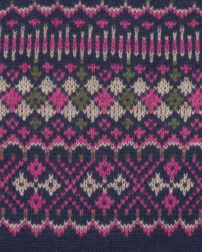 Jura Ladies Fair Isle Crew Neck Pullover